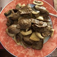 Filetes de soja con bambú y setas at Tian Cheng in Tavernes Blanques