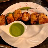 Vegan meat appetizer.  at Dhaba@49 in West London