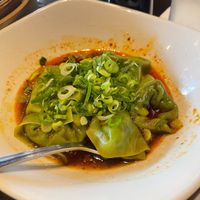 Vegan spicy wontons  at Din Tai Fung - 46th St in Seattle
