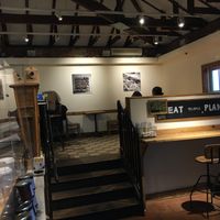 Inside LPQ by Sheep's Meadow at Le Pain Quotidien - Sailboat Pond in New York City