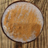 ube horchatta rice pudding at Ramenwell in San Francisco