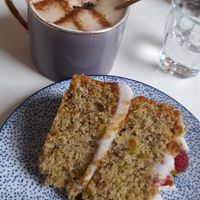 Pistache cake at Down Town  in Nijmegen