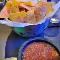 Chips and salsa at Universal Studios - Antojitos Authentic Mexican Food in Orlando