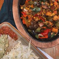 vegetal fajitas  at Universal Studios - Antojitos Authentic Mexican Food in Orlando