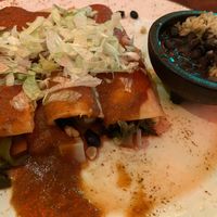 Enchiladas  at Universal Studios - Antojitos Authentic Mexican Food in Orlando