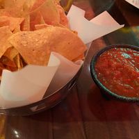 Chips and salsa  at Universal Studios - Antojitos Authentic Mexican Food in Orlando