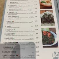 Cold mezza at Lebanese Valley in Kingston Upon Thames