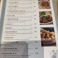 Hot mezza  at Lebanese Valley in Kingston Upon Thames