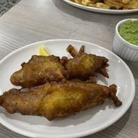 Vegan banana blossom coddish   at Captain Cod in Boston