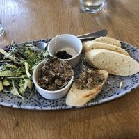 Mushroom and walnut pâté #Veganuary at Whins Kitchen in Wheelton