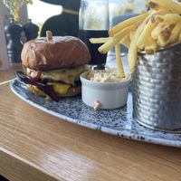 Tasty burger   at Whins Kitchen in Wheelton