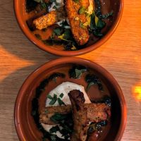 Potato croquettas at Whins Kitchen in Wheelton