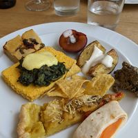 A little bit of everything, first round... at DaTerra - Parque das Nações in Lisbon