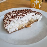 Banoffee cake at DaTerra - Parque das Nações in Lisbon