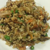 Delicious arroz at L'Encant Vegetaria in Barcelona