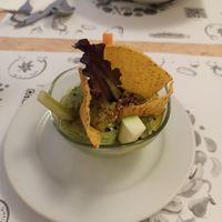 Hummus. at L'Encant Vegetaria in Barcelona