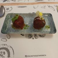 Nomeatballs. at L'Encant Vegetaria in Barcelona