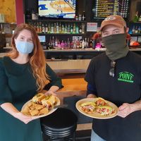 Me with the owner, Jason!  at The Point in Bend