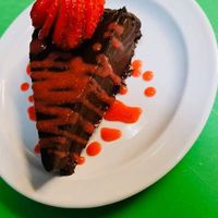 Their limited-time vegan paleo chocolate cheesecake! Hopefully they bring it back! at The Point in Bend