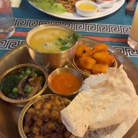 Thali vegan   at Karma in Nancy
