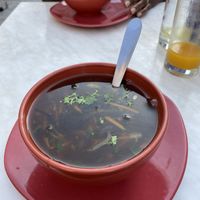 Vegetable soup at Karma in Nancy