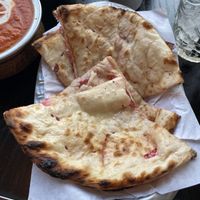 Peshwari naan  at Bhaji Pala in Gatley