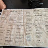 What a great menu ! at Bhaji Pala in Gatley