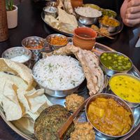 Thali at Bhaji Pala in Gatley
