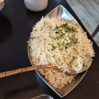Cumin rice at Bhaji Pala in Gatley