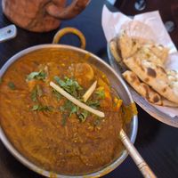Garlic chilli naan at Bhaji Pala in Gatley