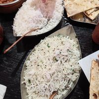 Steamed Rice and Jeera Rice at Bhaji Pala in Gatley