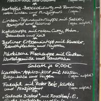 Beispiel Menü at Suppengrün in Berlin
