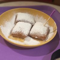 Allergen friendly beignets   at Scat Cat's Club in Orlando
