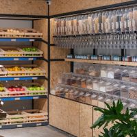 Bulk groceries at Mora Mora - Condesa in Mexico City