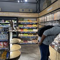 Dried goods fresh produce fresh juices  at Mora Mora - Condesa in Mexico City
