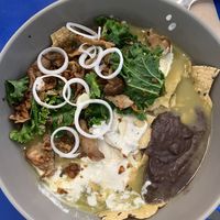 Chilaquiles!!  at Mora Mora - Condesa in Mexico City