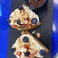 Tahini Waffle (half order)  at Mora Mora - Condesa in Mexico City