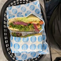 Breakfast bagel  at Mora Mora - Condesa in Mexico City