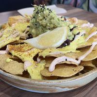 Doesn’t look big but it’s enough for two!!!  at Plant Based Eatz in Gold Coast