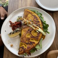 Vegan Omelette at Plant Based Eatz in Gold Coast