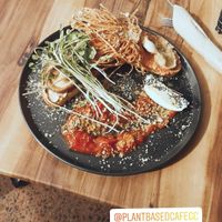 Dukkah Mushroom Medley at Plant Based Eatz in Gold Coast