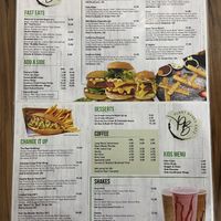 New plant based eatz menu at Plant Based Eatz in Gold Coast