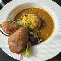 Lentil Dhal  at Antoinette's Restaurant in Whitehorse