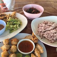 Thai food at Naja Vegan - ร้านเจนาจา in Phitsanulok