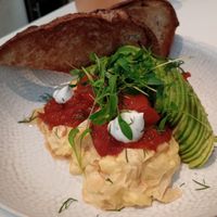 Breakfast Bol (egg, salsa, avocado) at Archway Verdun in Montreal