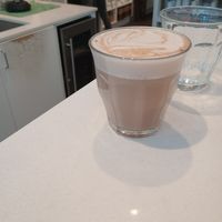 Chai latte at Archway Verdun in Montreal