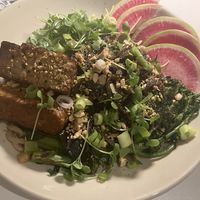 Tempeh udon  at Archway Verdun in Montreal