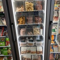 Frozen products  at God Save The Green in Barcelona