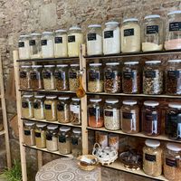 Zero waste food  at God Save The Green in Barcelona