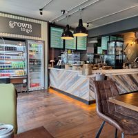 Interior by counter at Wholesome Kitchen in Mullingar